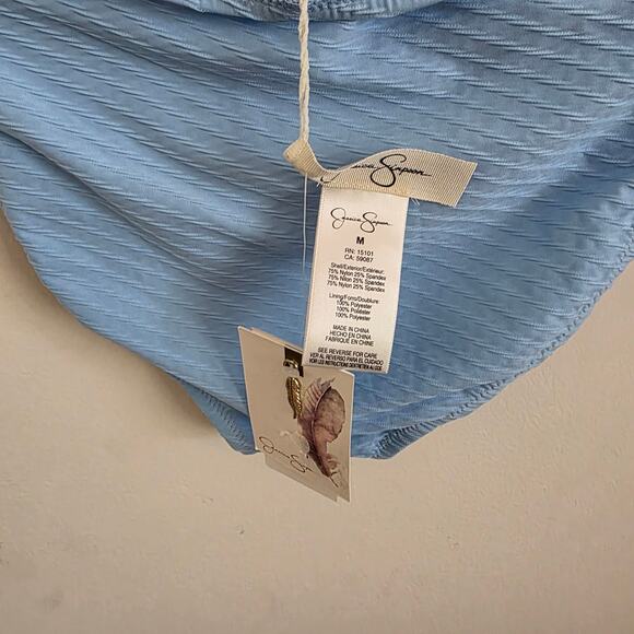 new jessica simpson light blue bikini bottom size M - Picture 5 of 6
